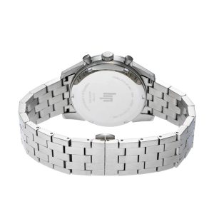 ヒマラヤ クロノグラフ 40mm シルバー ブラックダイヤル ステンレススチール ブレスレット